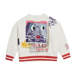 Burberry Kids My Name Graphic Sweatshirt 2 years